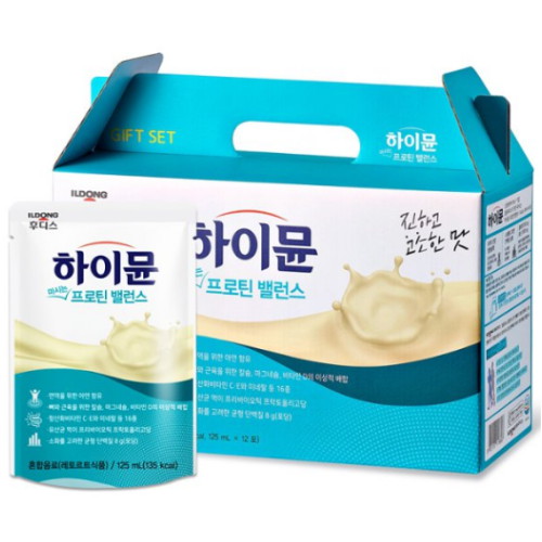일동후디스 하이뮨 마시는 프로틴 밸런스 125ml 12포 (4개)_이미지