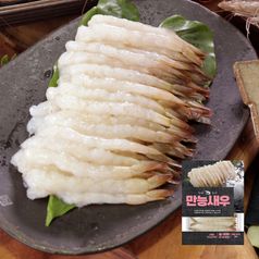 참바다영어조합법인  만능 손질새우 20미 총100미 140g