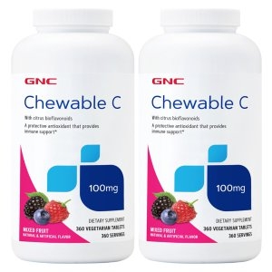 GNC 비타민C 100mg 360정 (2개)_이미지
