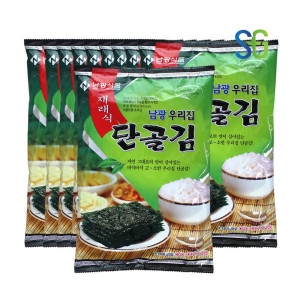 남광식품 우리집 단골김 전장김 바삭바삭한 재래식 60g (10봉)_이미지