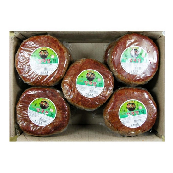 완전식품 뚝배기표 청국장 1kg (10개)