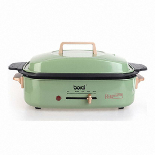 보랄 스팀 그릴팬 BR-OH1200BQ (아이보리)_이미지