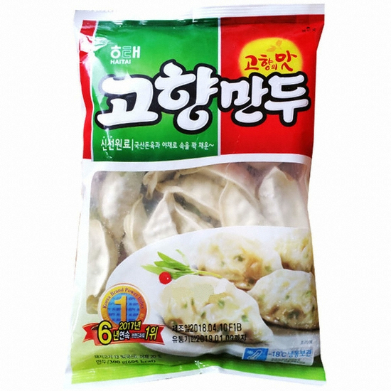 해태제과 고향만두 350g