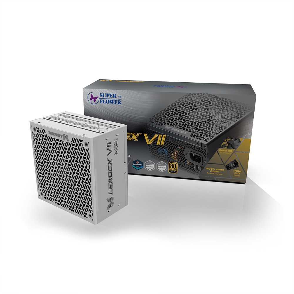 SuperFlower SF-1000F14XG LEADEX VII GOLD 화이트 ATX3.1이미지입니다. 누르면 해당 게시물로 새창이동합니다.