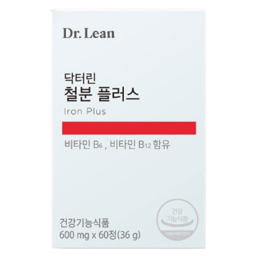 닥터린 철분 플러스 60정 (3개)_이미지