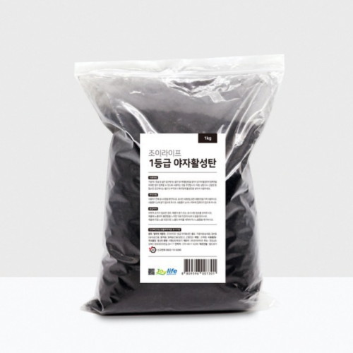 조이라이프 1등급 야자활성탄 1kg이미지입니다. 누르면 해당 게시물로 새창이동합니다.
