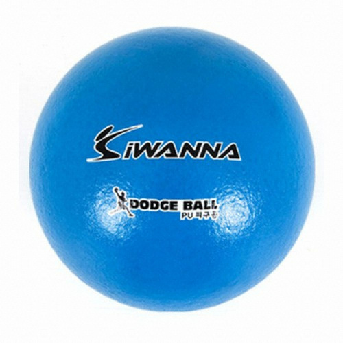 코리아스포츠 아이워너 PU 피구공 3호 (블루)_이미지