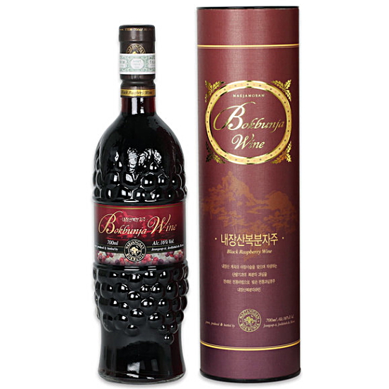 내장산복분자영농조합법인 내장산 복분자<b>와인</b> 700ml