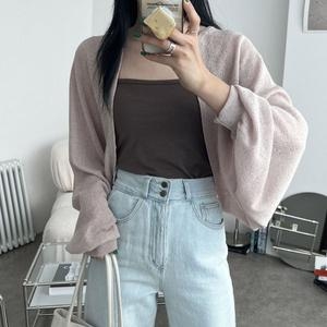 아이우먼 살안타는빅크롭볼레로 GBU674M506 빅사이즈