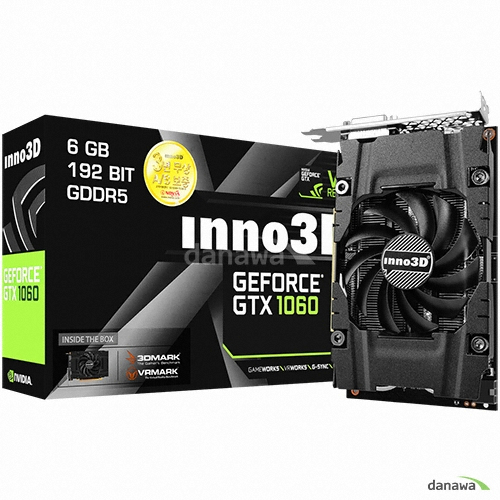 INNO3D ������ GTX1060 Compact D5 6GB