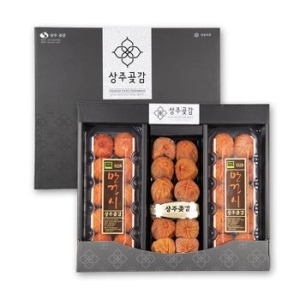 상주 곶감 혼합3구 1.6kg 건시10개+반건시 20개 선물세트 부직포포장