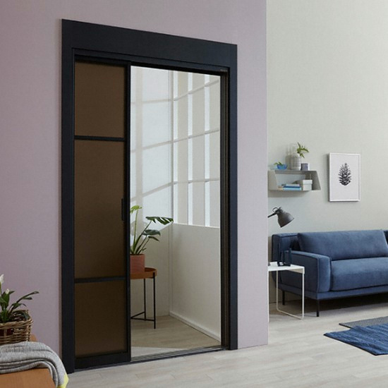 에몬스홈 루나 샤틴브론즈유리 수퍼슬림도어 (~1.4m)_이미지