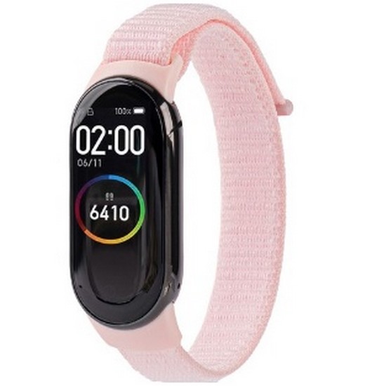 누아트 샤오미 미밴드 8 스포츠루프 밴드 스트랩 (핑크)_이미지