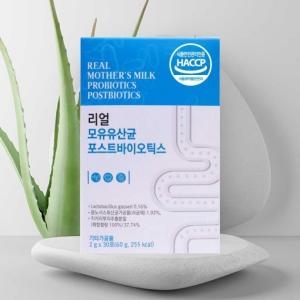 유유헬스케어 리얼 모유유산균 포스트바이오틱스 2g 30포 (1개)