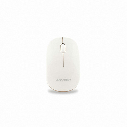 ANYZEN M331 무소음 무선 마우스 (화이트)_이미지