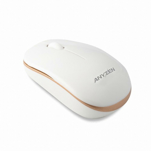 ANYZEN M331 무소음 무선 마우스 (화이트)_이미지