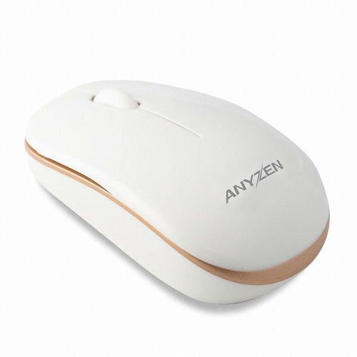ANYZEN M331 무소음 무선 마우스 (화이트)_이미지
