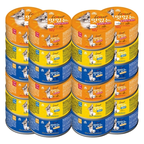 사조 러브잇 맛있는 콤보 캔 160g (24개)_이미지