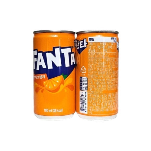 코카콜라음료 환타 오렌지향 190ml (5개)_이미지