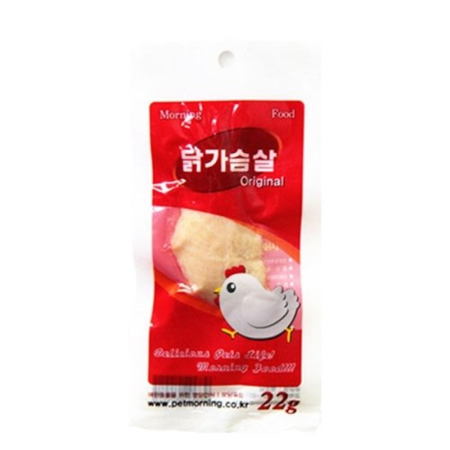펫모닝 닭가슴살 22g (20개)_이미지