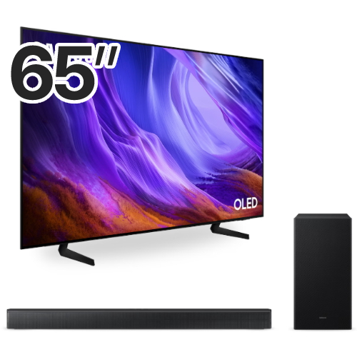 삼성전자 올레드 KQ65SH85AEXKR (스탠드+사운드바, HW-B650F)