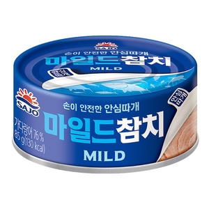 사조대림 마일드 참치 안심따개 85g (5개)_이미지
