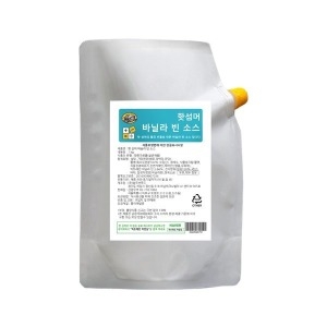 메가커피 핫 섬머 바닐라 빈 소스 1kg (12개)_이미지