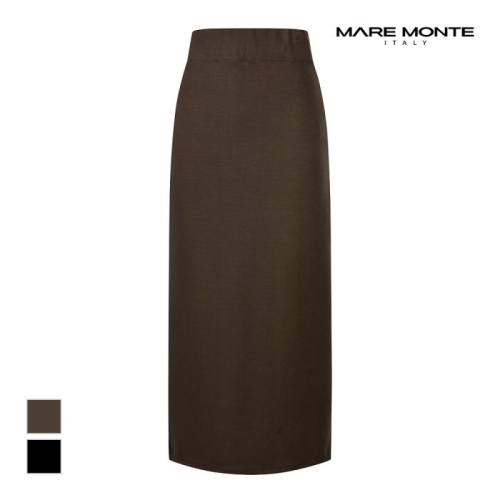 와이드밴딩 뒷트임 스커트_M22OMSK45D0