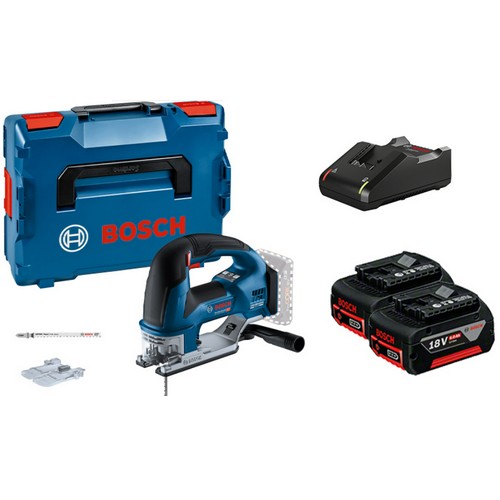보쉬 GST 18V-125 B (5.0Ah, 배터리 2개)_이미지