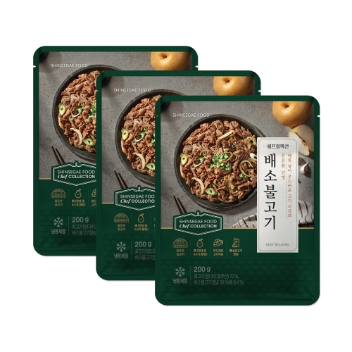 신세계푸드 쉐프컬렉션 배소불고기 200g (3개)_이미지