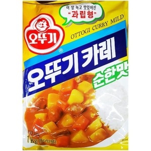 순한맛 카레 1K /과립형카레/대용량카레/업소