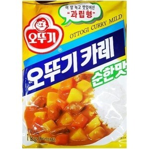 오뚜기 순한맛 <b>카레</b> 1K /과립형<b>카레</b>/대용량<b>카레</b>/업소
