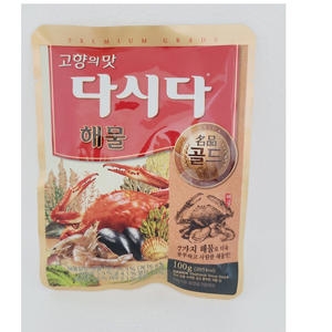 백설 다시다 명품 골드 해물 100g (5개)_이미지