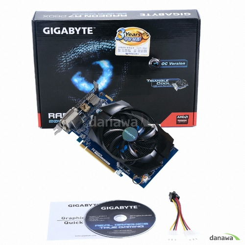 GIGABYTE �󵥿� R7 260X V3 D5 2GB Triangle Cool