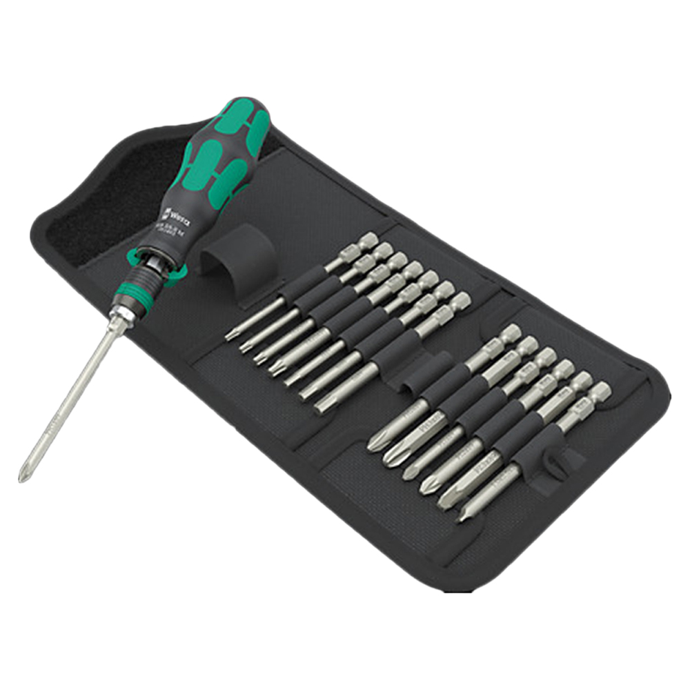 베라 크래프트폼 컴팩트 라쳇 스크류 드라이버 세트 838 RA-R M SET 1 (14pcs)_이미지