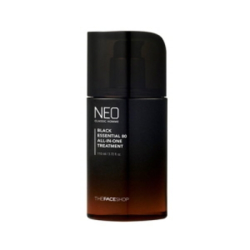더페이스샵 네오 클래식 옴므 블랙 에센셜 80 올인원 트리트먼트 110ml (1개)_이미지