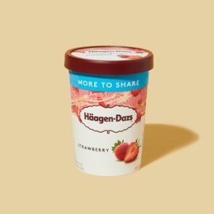 하겐다즈 메가 파인트 딸기 650ml (1개)_이미지