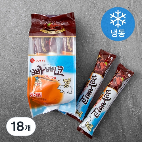 롯데푸드 빠삐코 130ml (18개)_이미지