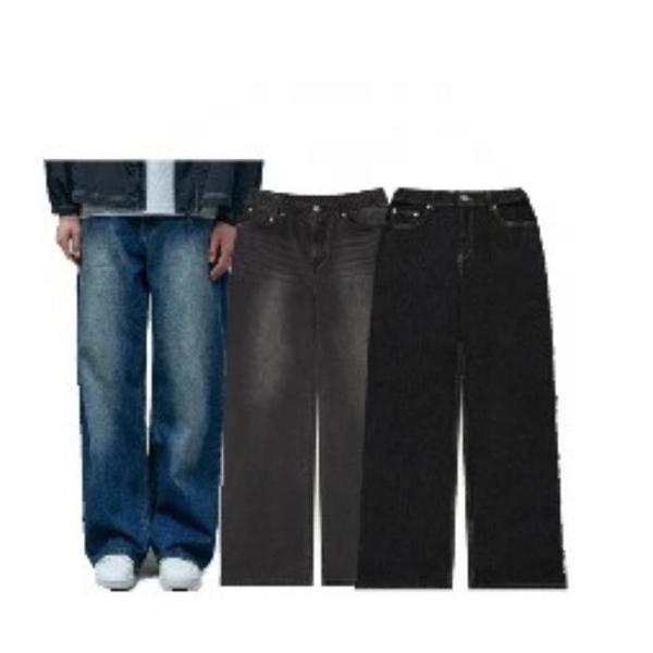 행텐 HC04 남성와이드 청바지 남성이너밴딩 코인포켓와이드청바지 10520-055-402 S47361974