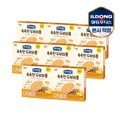 일동후디스 키요 촉촉한 두부와플 바나나 64g (8개)