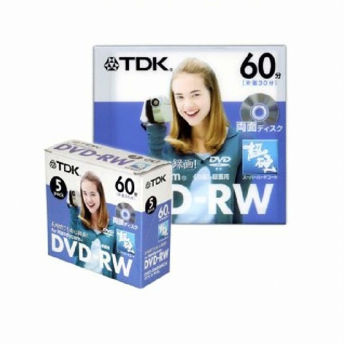 TDK DVD-RW 2.8GB 2x 쥬얼 5장
