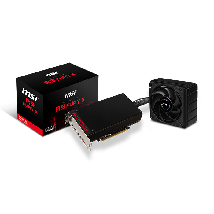 MSI �󵥿� R9 FURY X HBM 4GB �ݼ�����