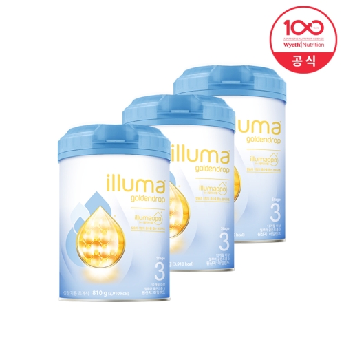 와이어스 일루마 골든드롭 3단계 810g (3개)_이미지