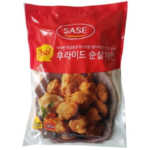 사세(SASE) 리얼 후라이드 순살치킨 1kg (3개)