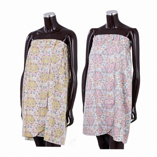 미니리본 벨크로 샤워탑가운