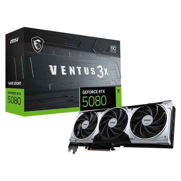 MSI 지포스 RTX 5080 벤투스 3X OC 플러스 D7 16GB이미지입니다. 누르면 해당 게시물로 새창이동합니다.