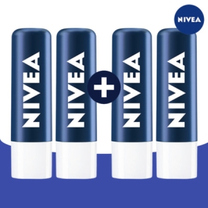 니베아 맨 립케어 액티브 케어 4.8g (4개)