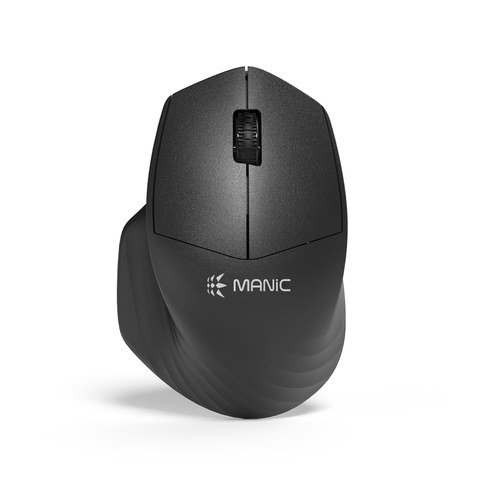 마이크로닉스 MANIC M630W 무소음 무선 마우스 (블랙)_이미지