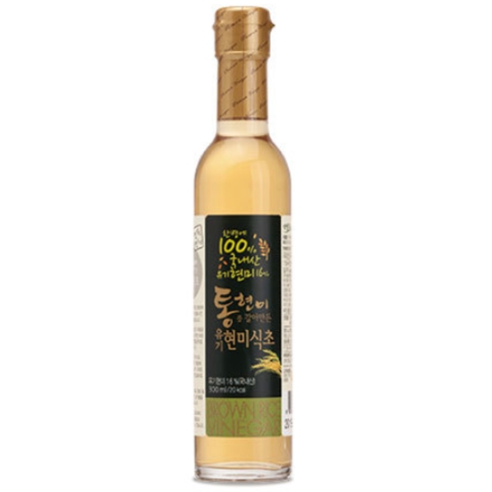 생생초 통현미를 갈아만든 유기 현미식초 300ml (1개)_이미지