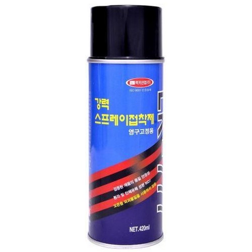 럭키산업 강력 스프레이 접착제 LK-777 420ml (3개)